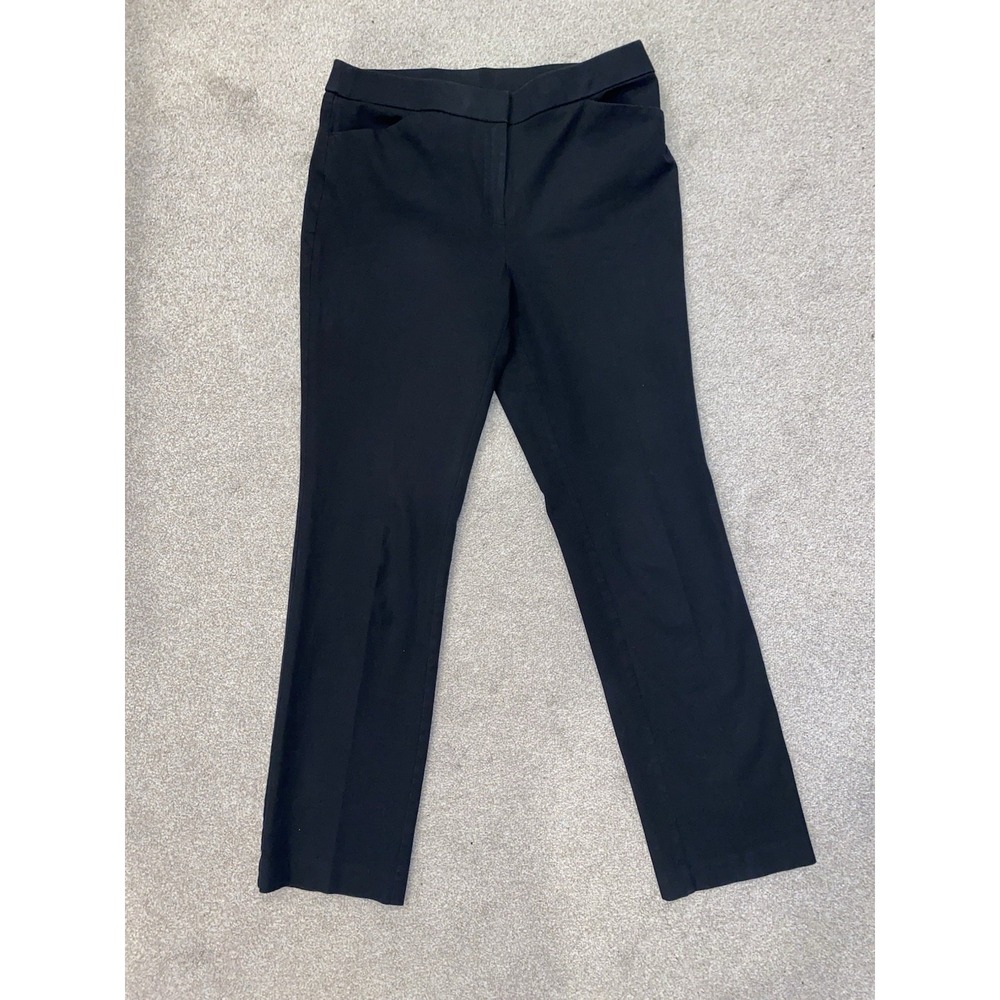 Women's  CHICO'S straight Leg  Dress Pants Size 0.5 US 6 Career Slacks